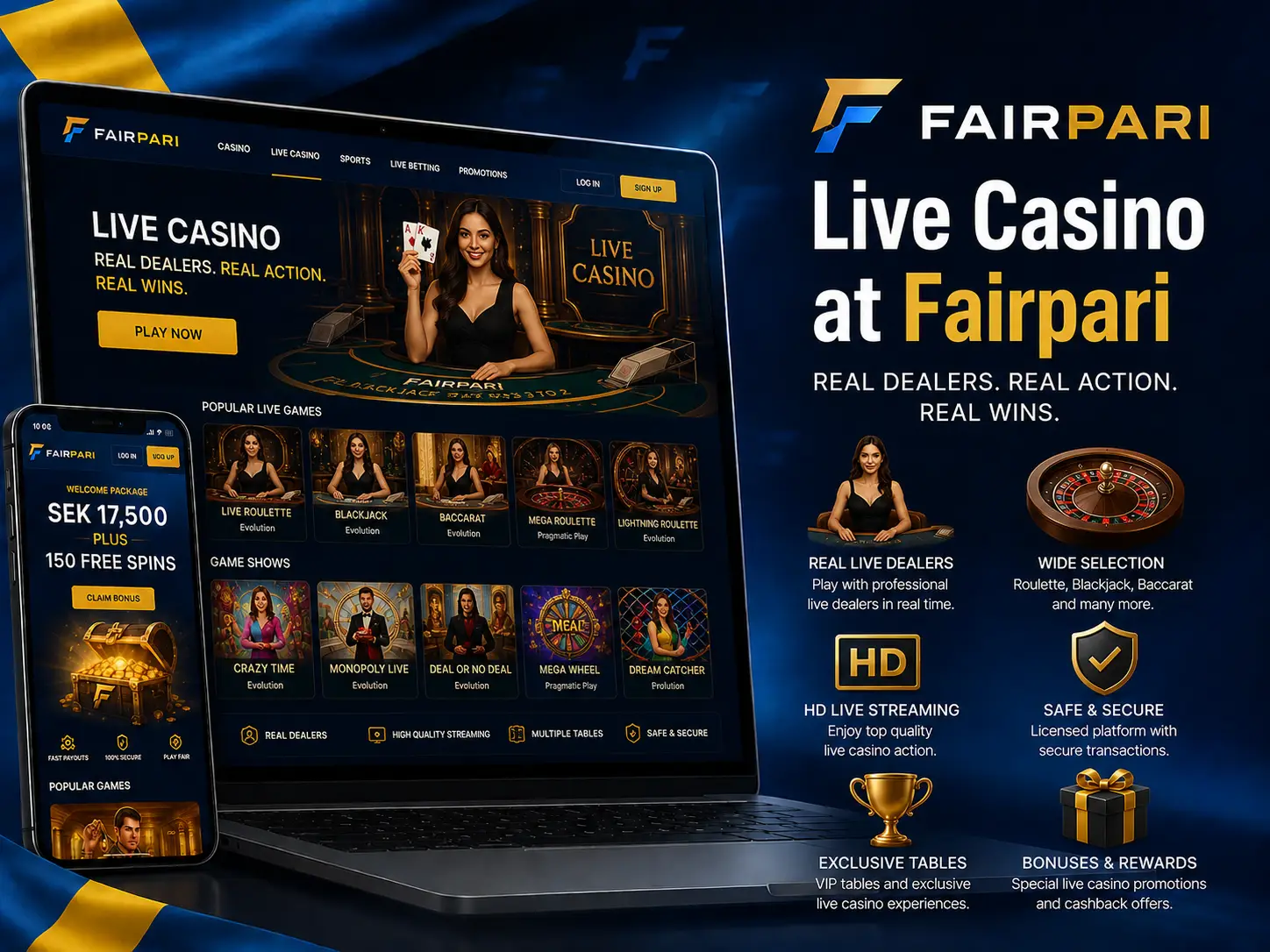 Live Casino at Fairpari