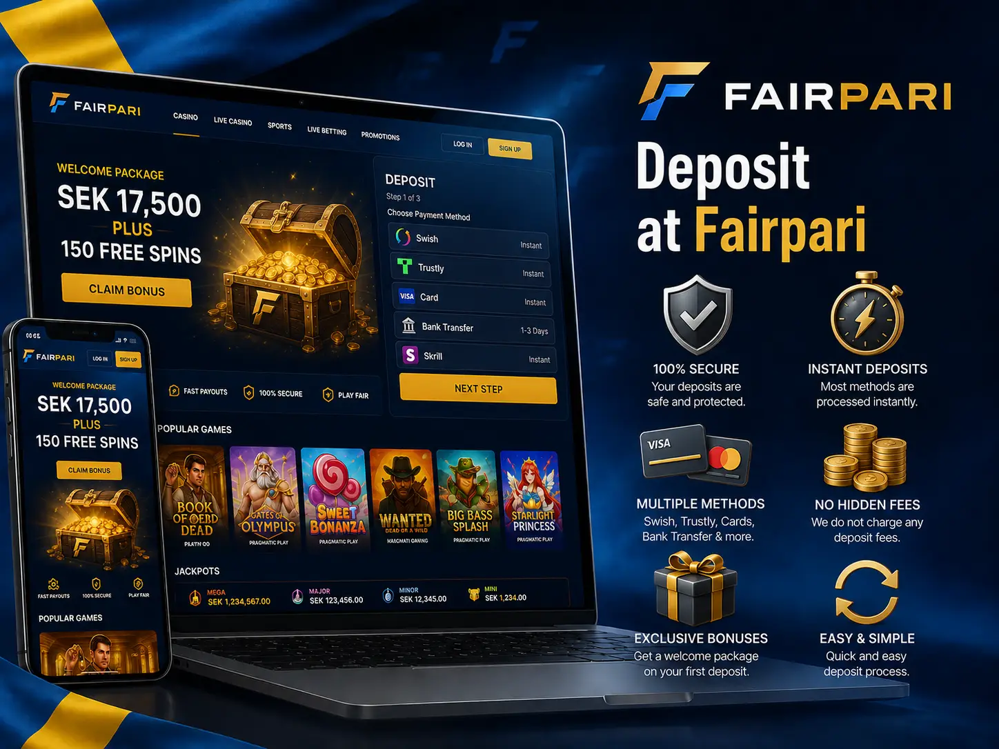 How to Deposit at Fairpari?